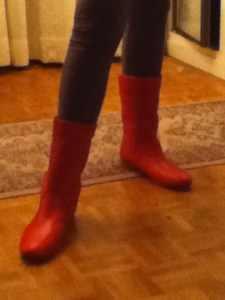 The RED BOOTS