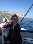 Maria - on boat to Calanques