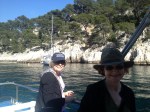 Maria -- Judy on Boat in Port Miou
