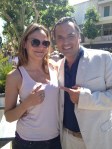 Sandrine and the German Actor, oh what's his name