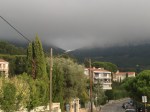 walk home in the clouds covering Cassis