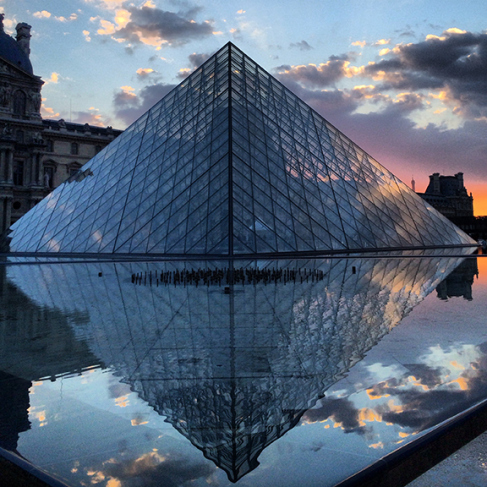 paris sunset
